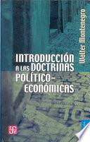 libro Introducción A Las Doctrinas Político Económicas